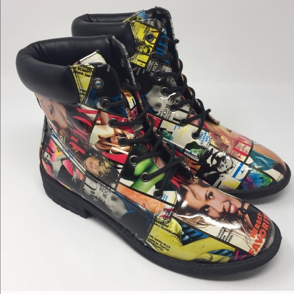 Shoe Republic LA Vogue Combat Boots